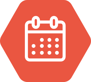 Calendar icon for VONJO daily treatment plan